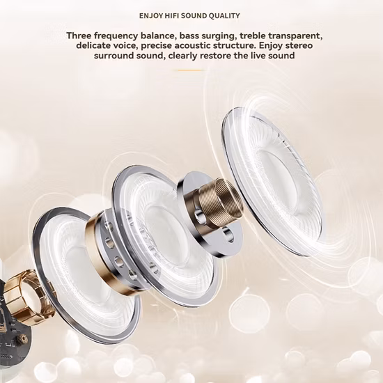 Custom S03 Earphone High-Performance Earbuds Noise Cancellation Ipx5 Waterproof Wireless Earbuds