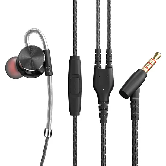Magnetic Suction Earphones Wearing Comfortable Surround Sound Stereo Effects 3.5mm Audio Interface Wired Earbuds Sm01 