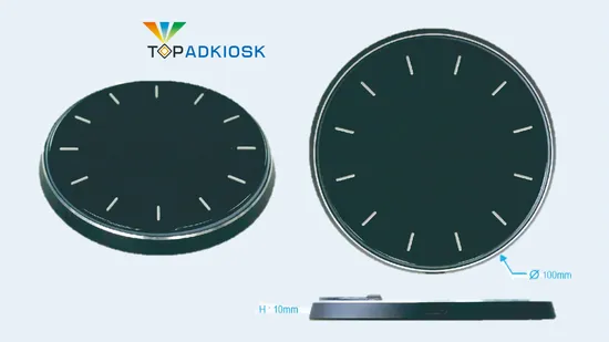 2020 New iPhone/Samsung/Huawei Smart Cell Phone Mobile Case Quick Wireless Charger with LED Lights and Wireless Data Transmission 