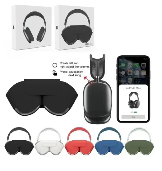 Metal Shell for True Noise Reduction Original Logo 1: 1 for Air Max Pods OEM Earphones Max Wireless Earbuds 