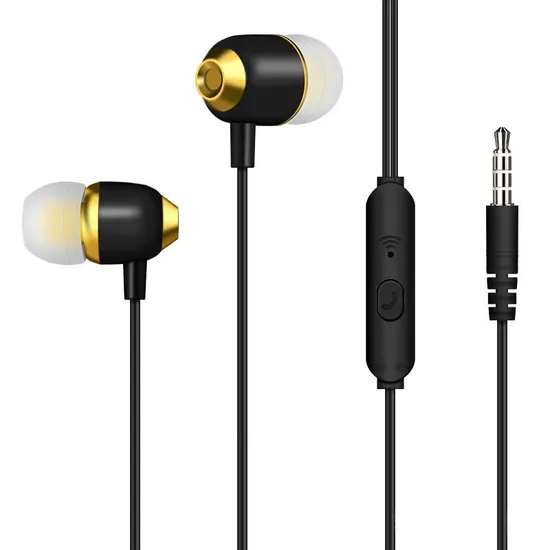 Sleeping Earphones 3.5mm High Bass in Ear Wired Earphone Headphones Earbuds with Mic Re03 
