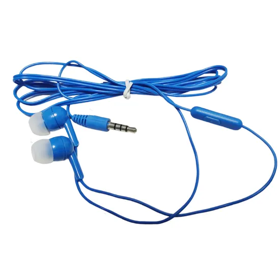 Cheapest Disposable Earphone Low Cost 3.5mm Wired Music Earbuds with/Without Microphone for Tourist 